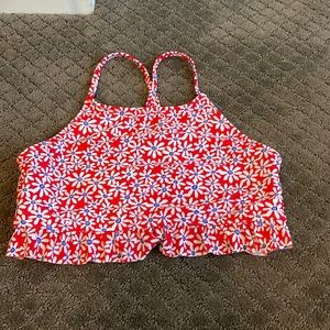 Hardly worn Matching top and bottom bikini